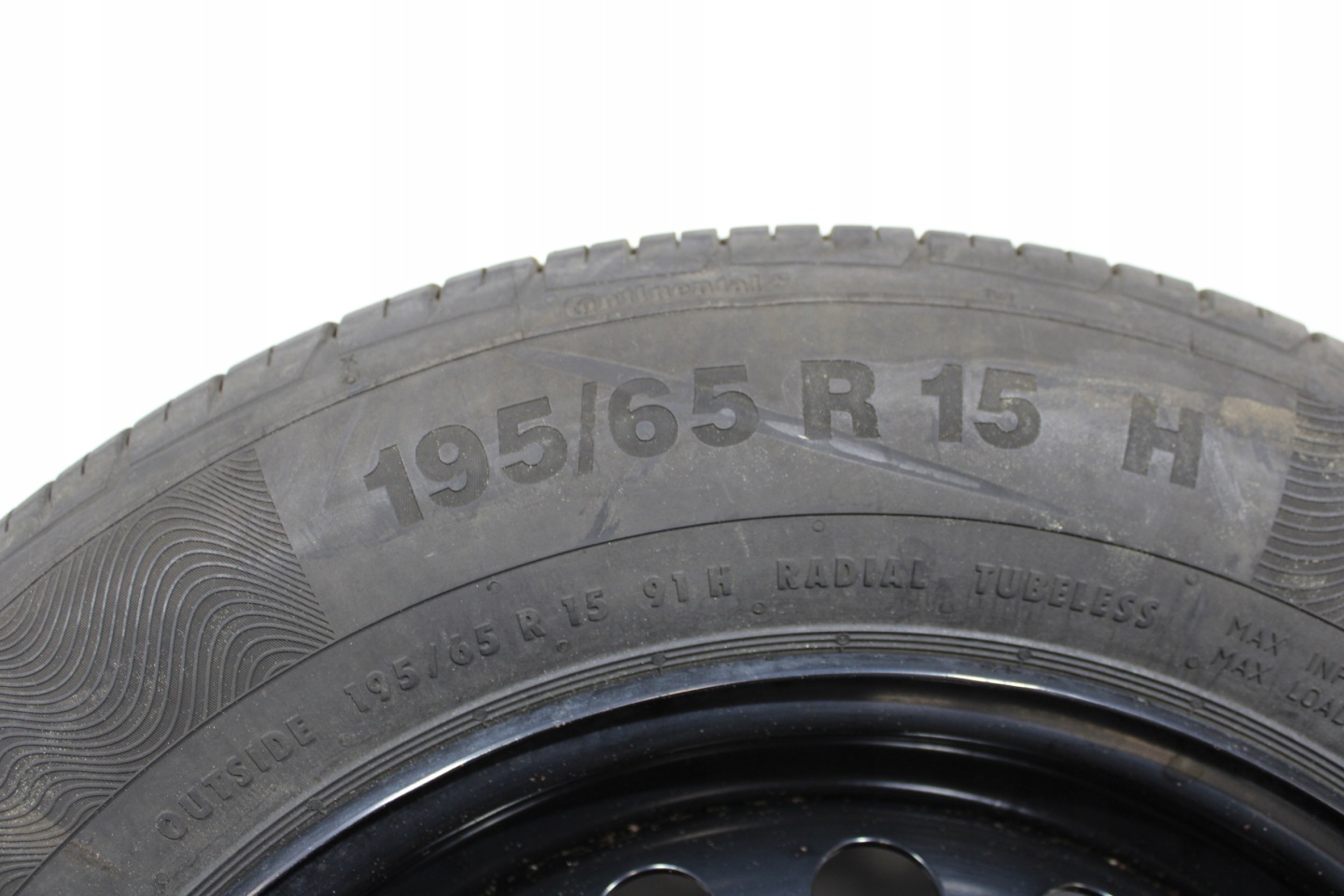 wheel spare spare 195/65 R15 OPEL COMBO E