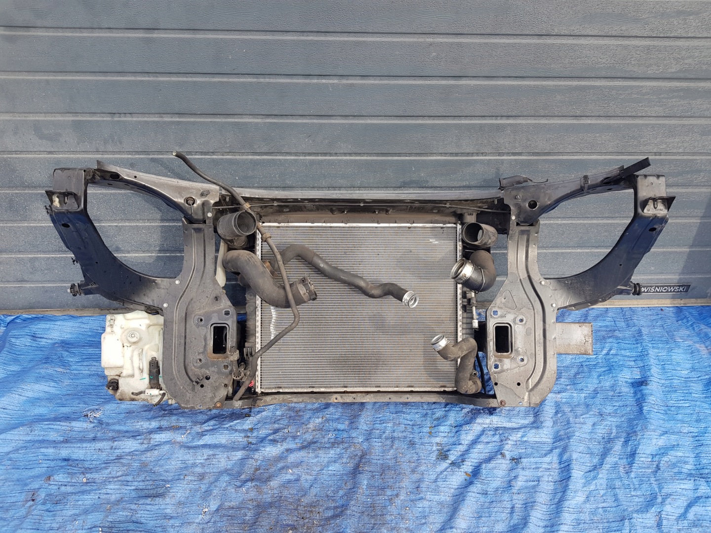 support panel for radiators radiator MERCEDES ML W164 3.0 V6 CDI