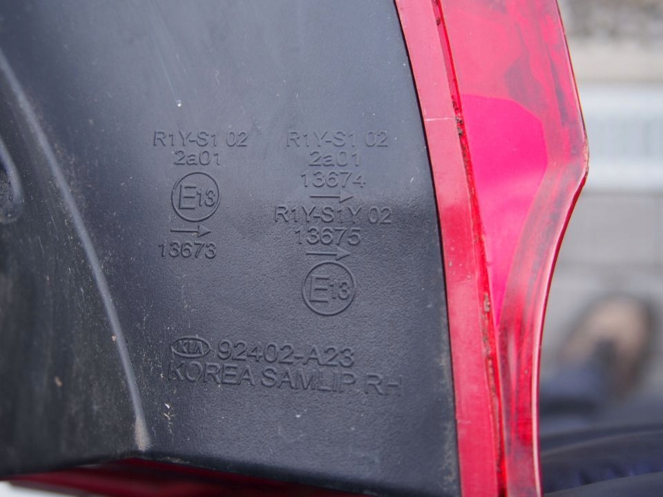 Kia Ceed SW II 12-17r kombi light right rear part rear ceed