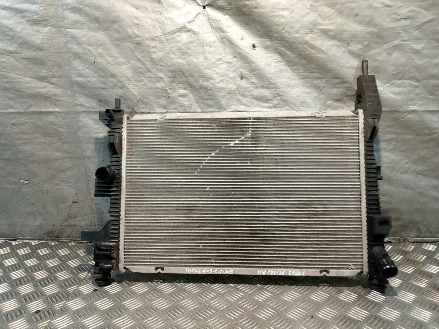 water cooler FORD FOCUS MK3 1.6 TDCI