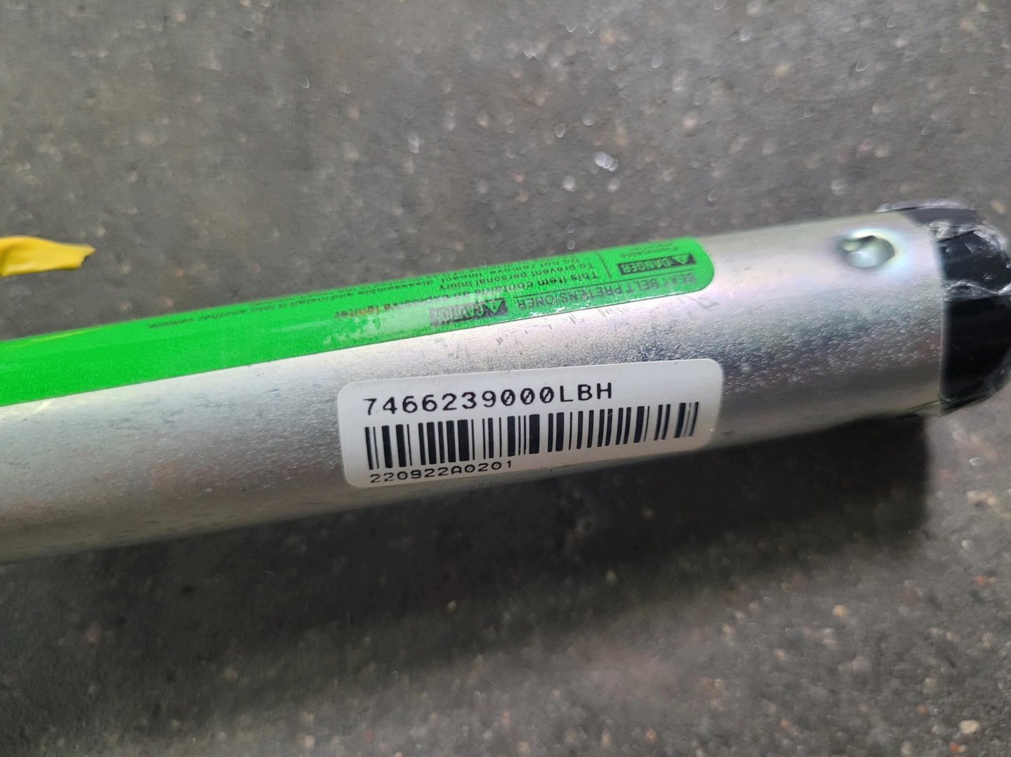 switch adjuster supports safety front right SSANGYONG KGM TORRES EVX