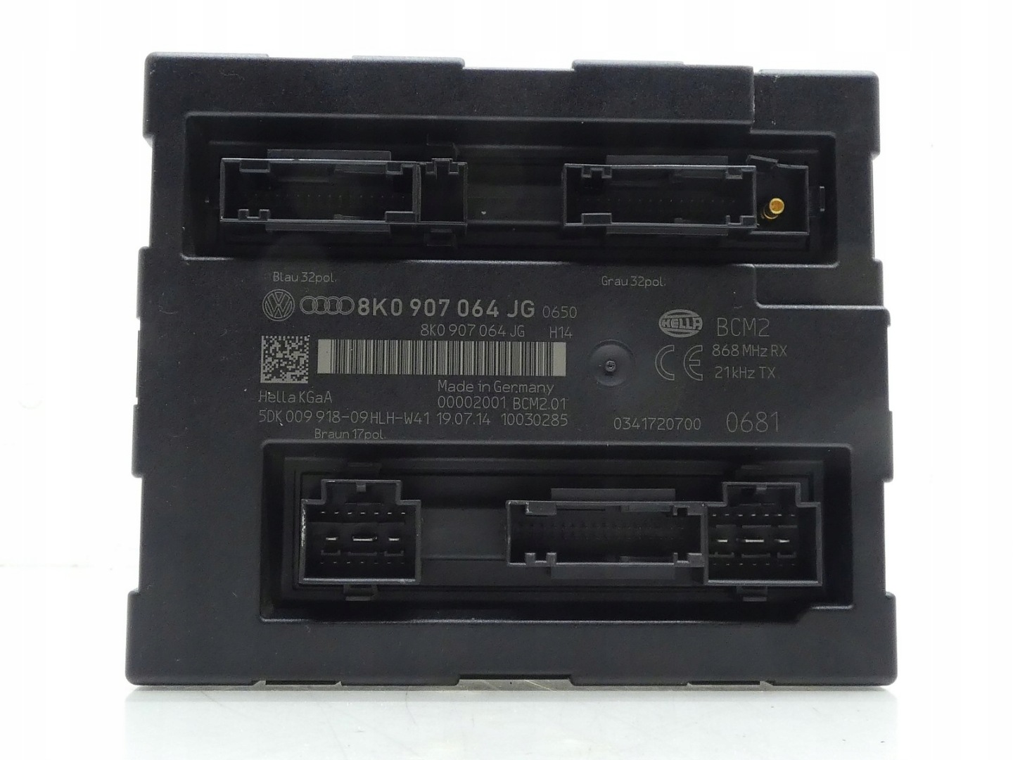 module control unit KOMFORTU AUDI A5 8T A4 B8 Q5 8R 8K0907064JG
