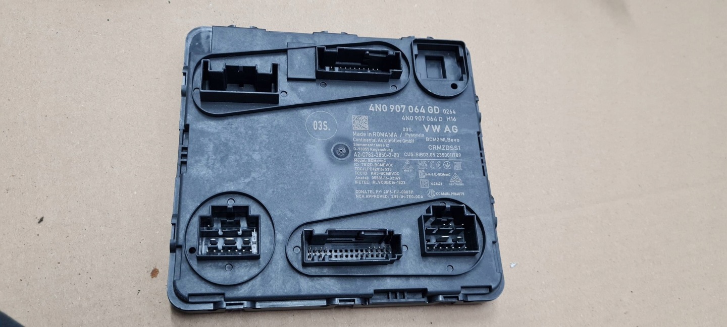 A6 C8 4K module control unit KOMFORTU BCM 4N0907064CD A7 4K