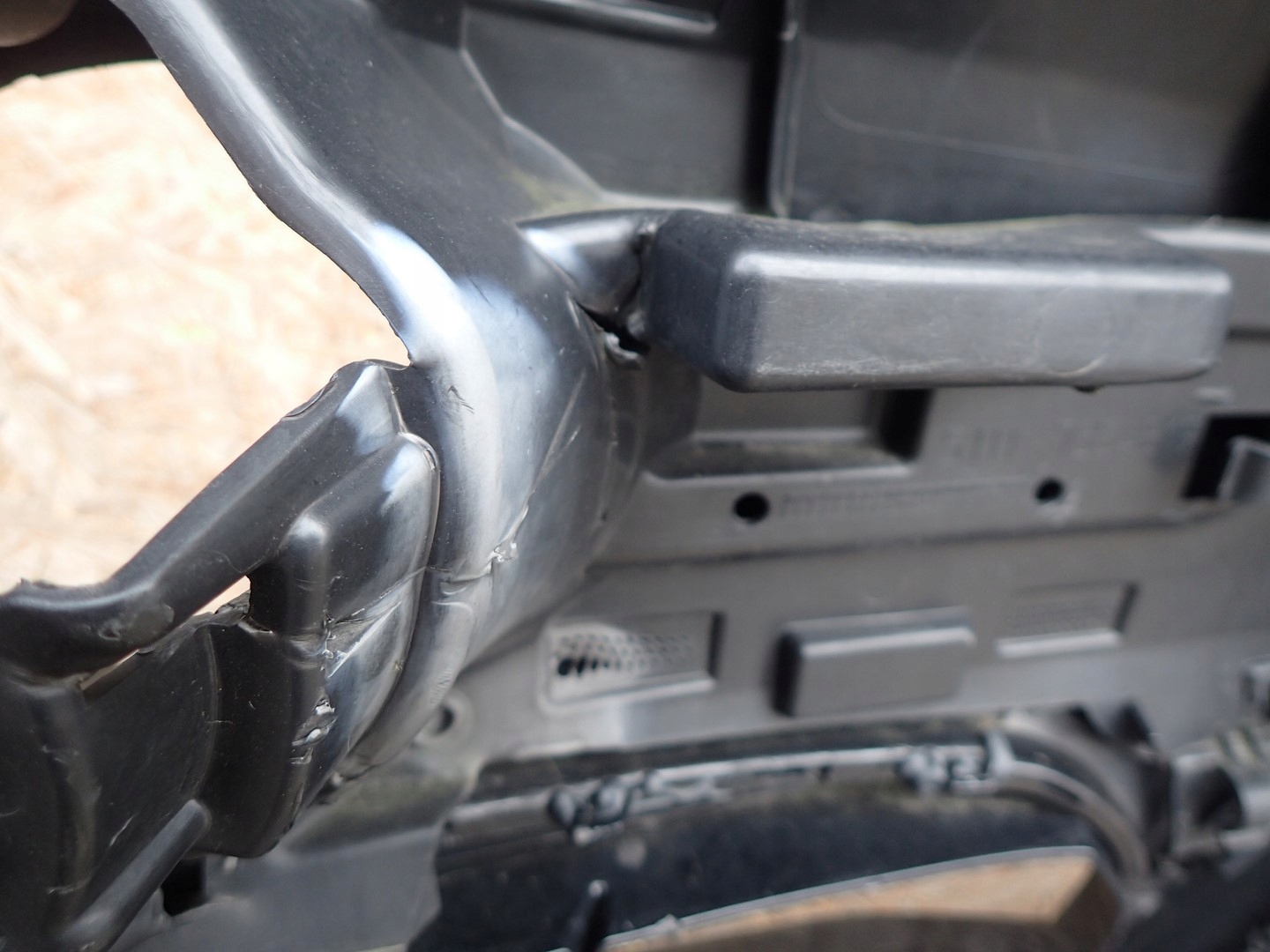 bumper front front BMW X1 F48 2015-2019R