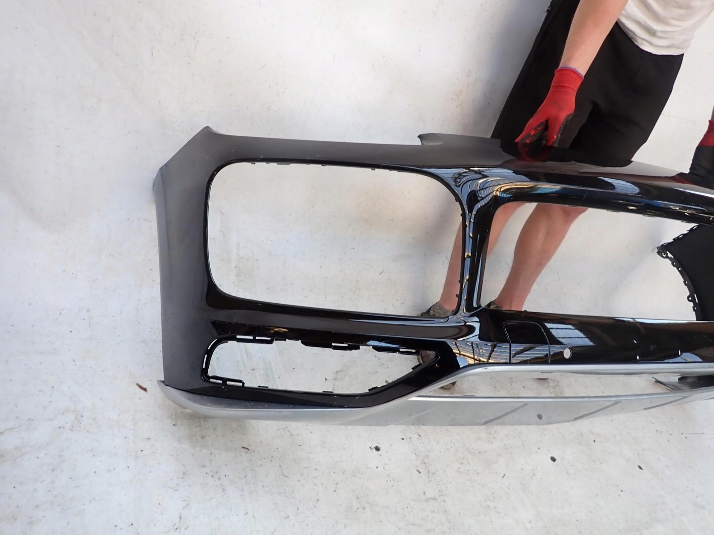PORSCHE CAYENNE III 3 GTS 17-23 bumper front front PDC