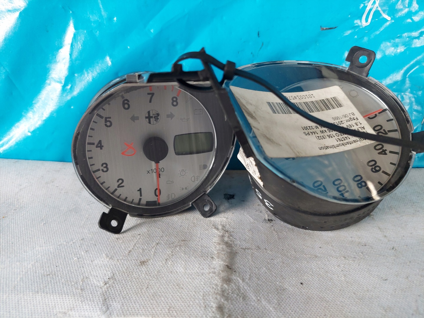 dials clock ALFA 156 1.8 TS 6160349929