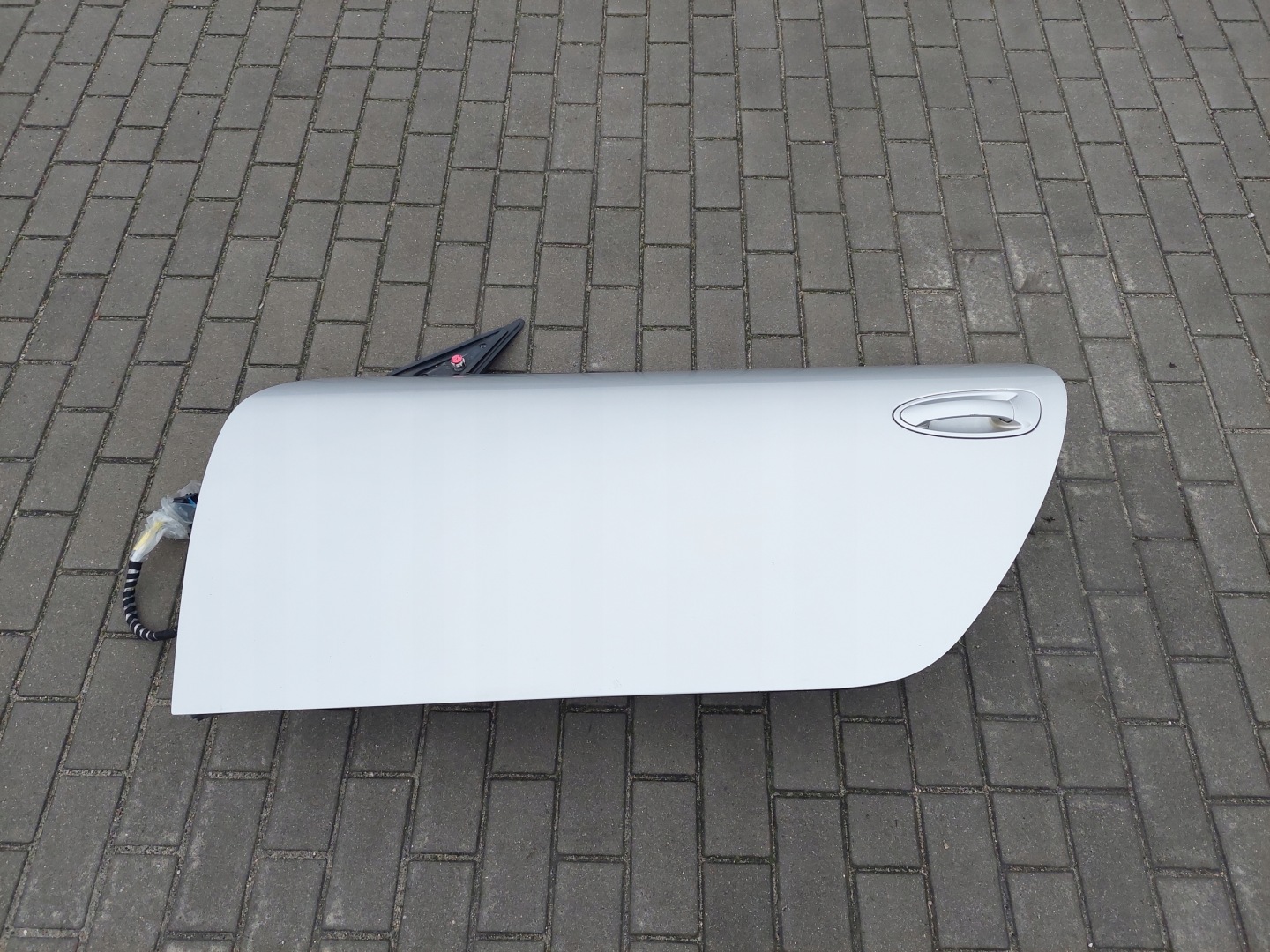door left complete PORSCHE BOXSTER S 987 ARCTISSILBERMETALLIC 92U
