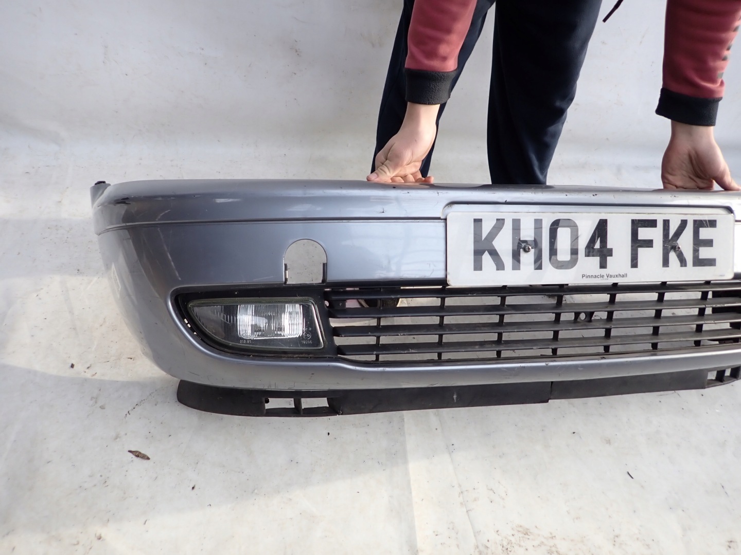 OPEL ZAFIRA A 99-05 bumper front front