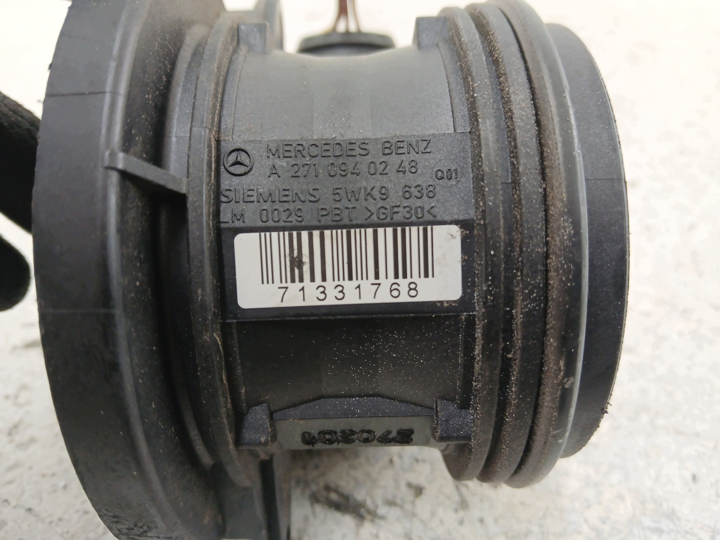 MERCEDES W204 W203 1.8 K flow meter A2710940248