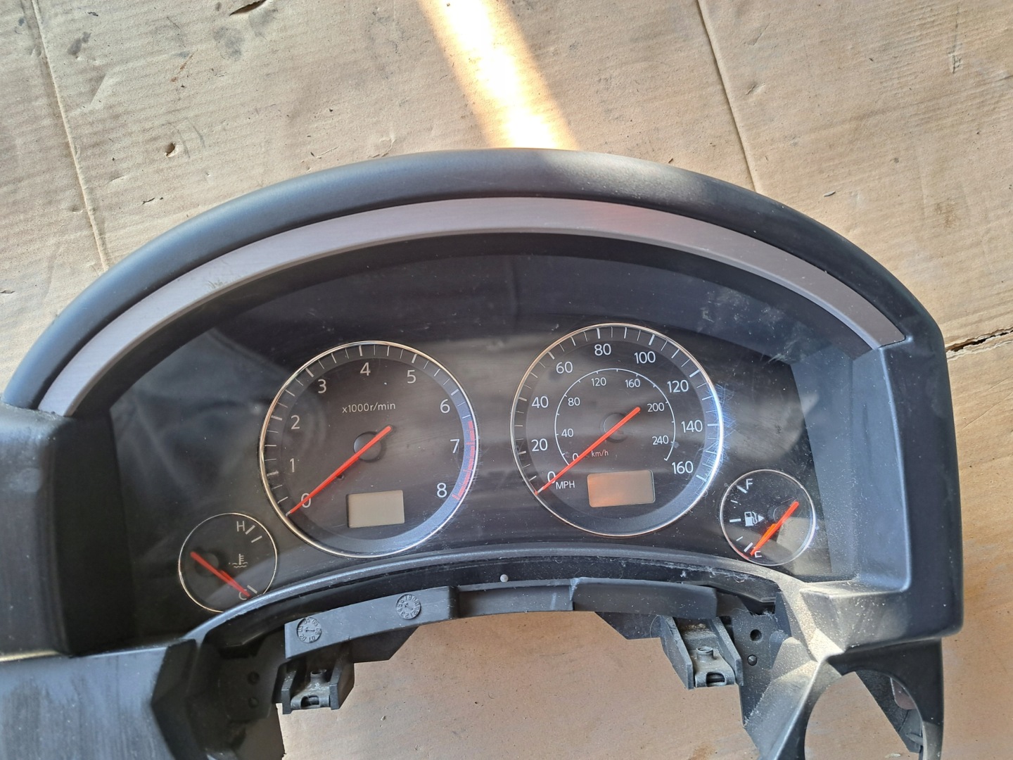 dials dials INFINITI FX35 FX45