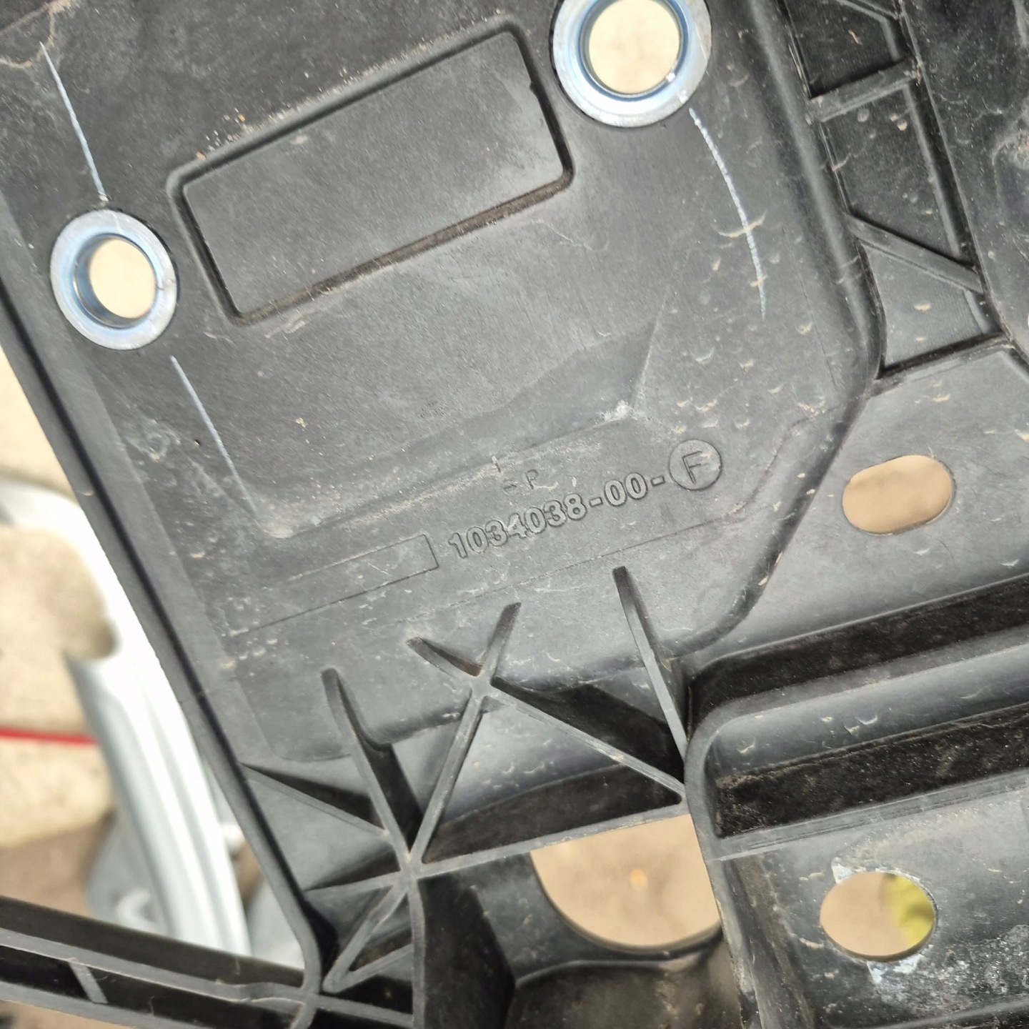 TESLA S LIFT 16- support panel for radiators pillar sider front front lower