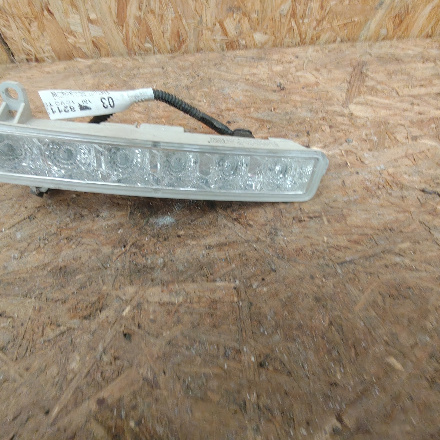 LED DRL W bumper CITROEN C3 II PARTNER 9677409380