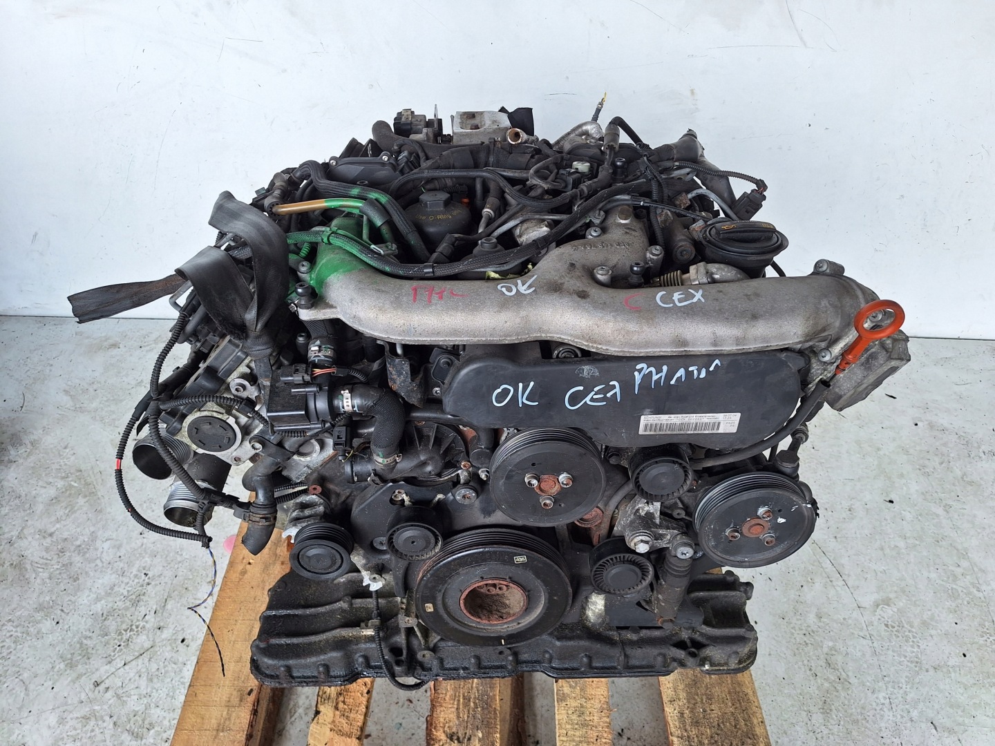 VOLKSWAGEN PHAETON 02-11 engine 3.0 V6 TDI 240KM CEX