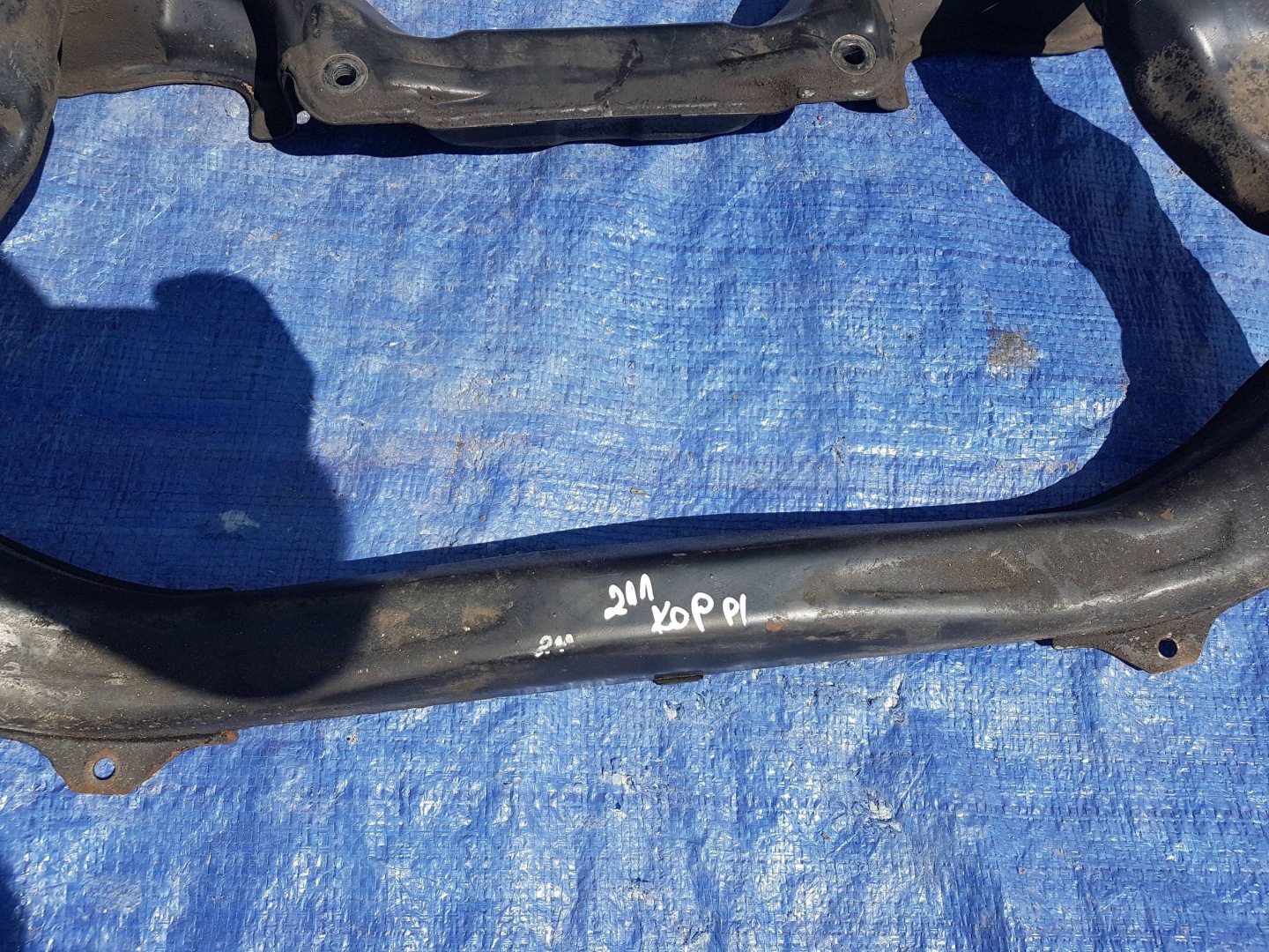 axle beam subframe axle beam front MERCEDES CLS W219 W211