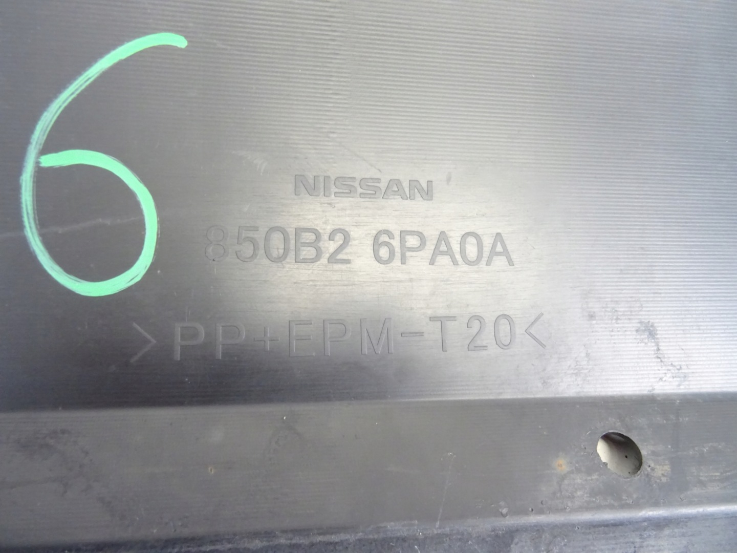 NISSAN JUKE 2 II spoiler diffusore Paraurti posteriore posteriore
