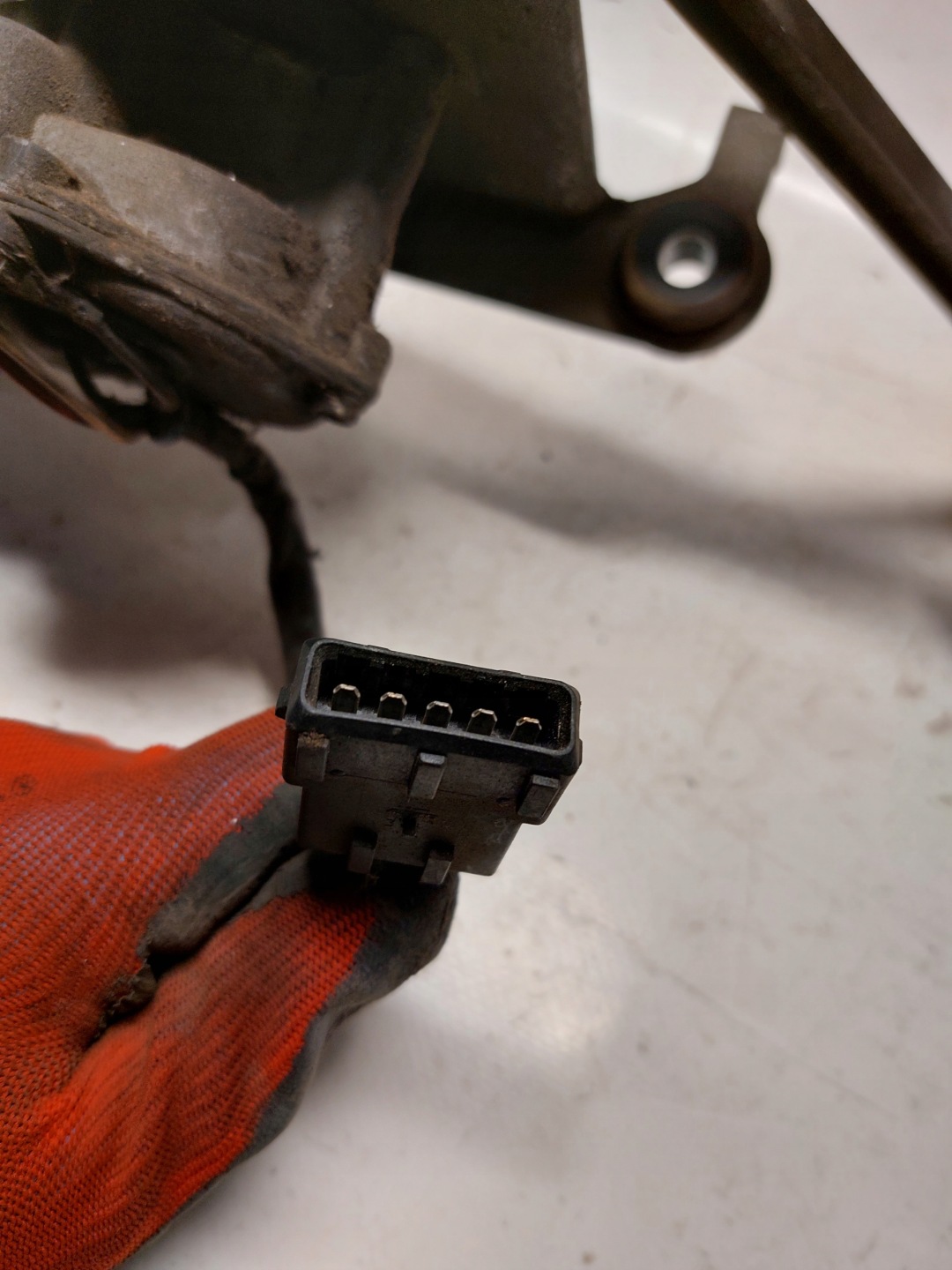 wiper mechanism front FIAT SCUDO and