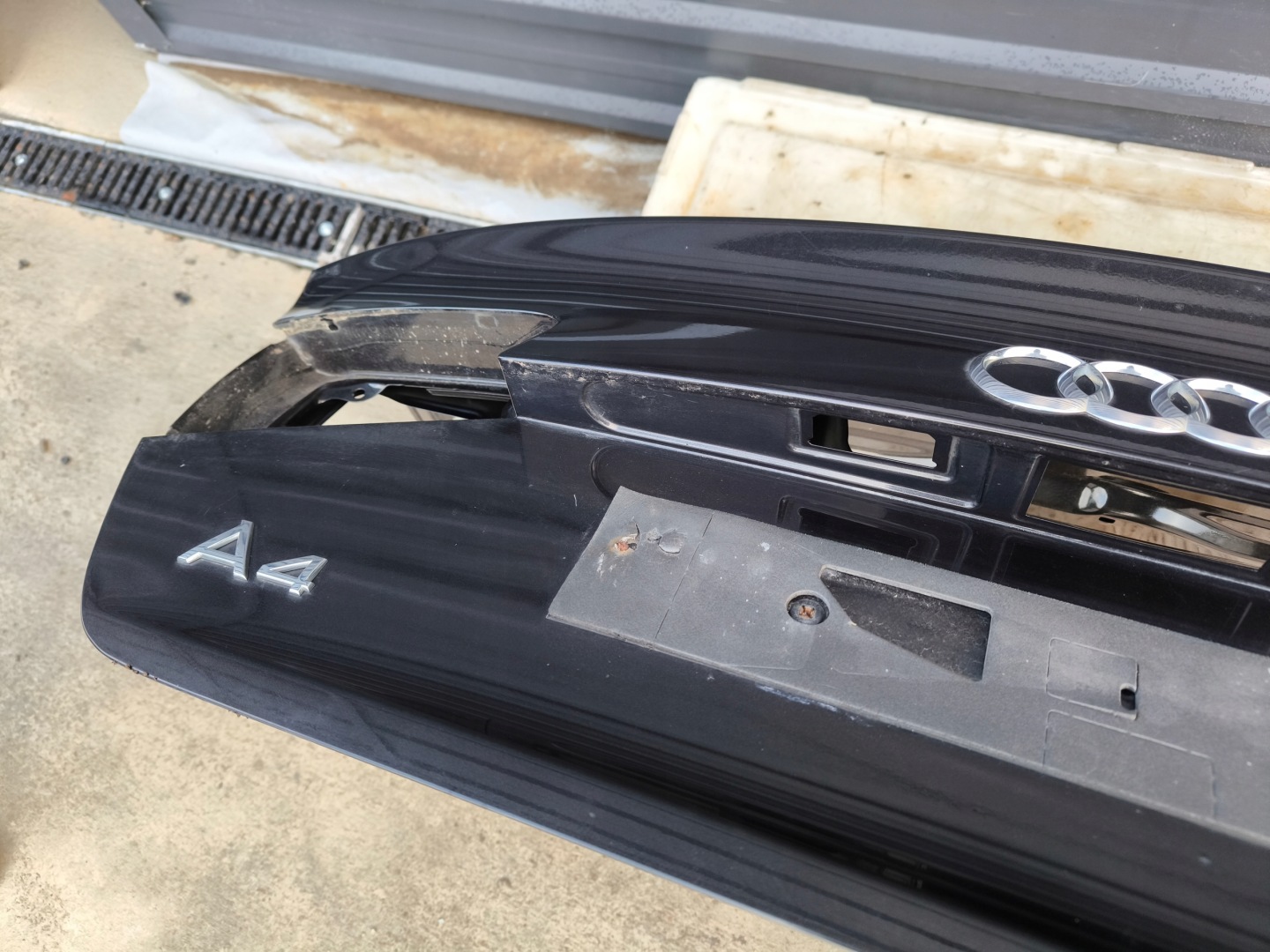 boot doors rear part AUDI A4 B8 LIFT sedan LZ7L 2011-2016 original !!!