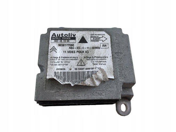 CITROEN C5 e LIFT SENSOR airbag modulo 9658177080