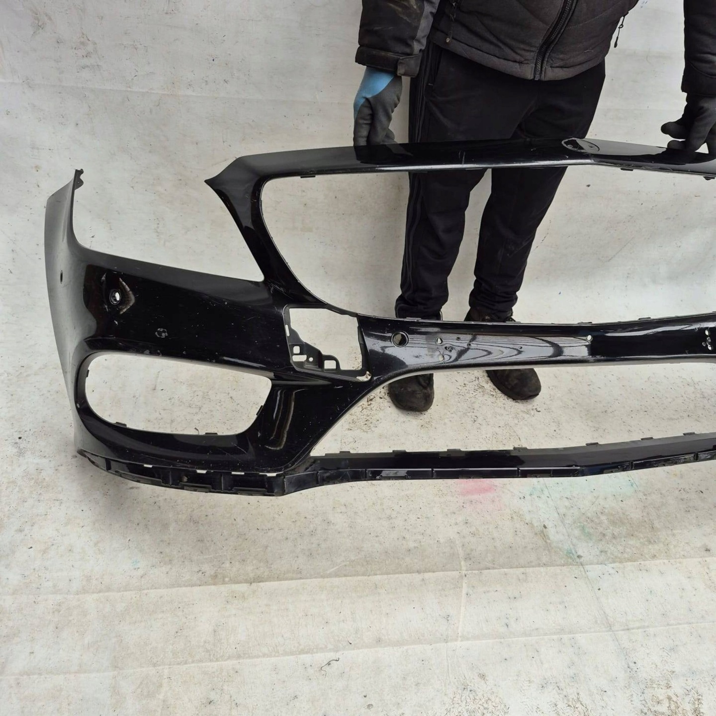 MERCEDES C218 CLS LIFT AMG bumper front front PDC