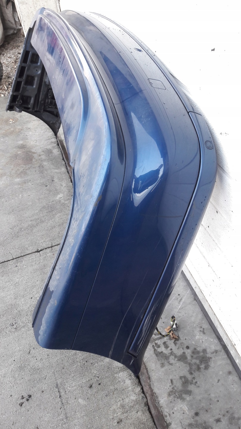 Stoßstange heck PDC TOPASBLAU METALLIC BMW E39