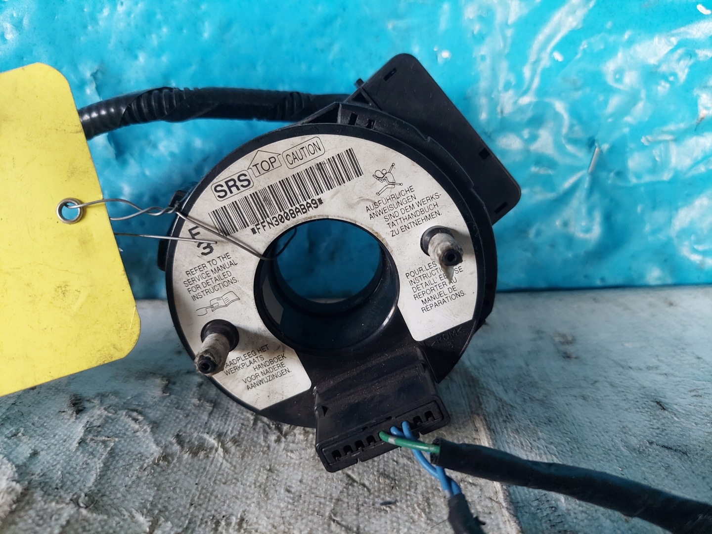 ring airbag HONDA JAZZ 2002 R