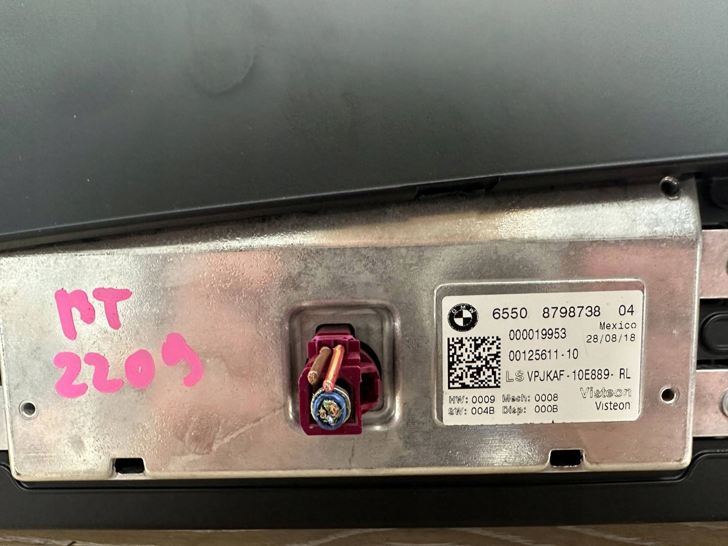 Bildschirm, mitte BMW Z4 g29 8798738