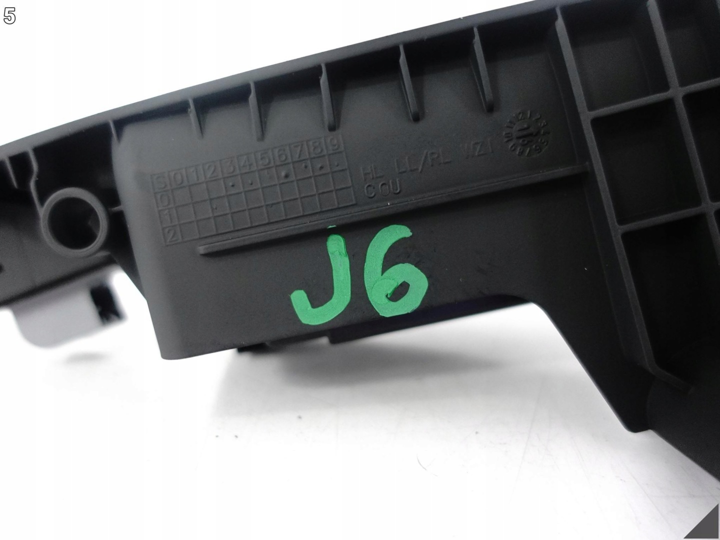 AUDI RS7 S7 A7 4G8 10-18 POIGNÉE PORTIÈRE DE GAUCHE ARRIÈRE COMMANDES CENDRIER