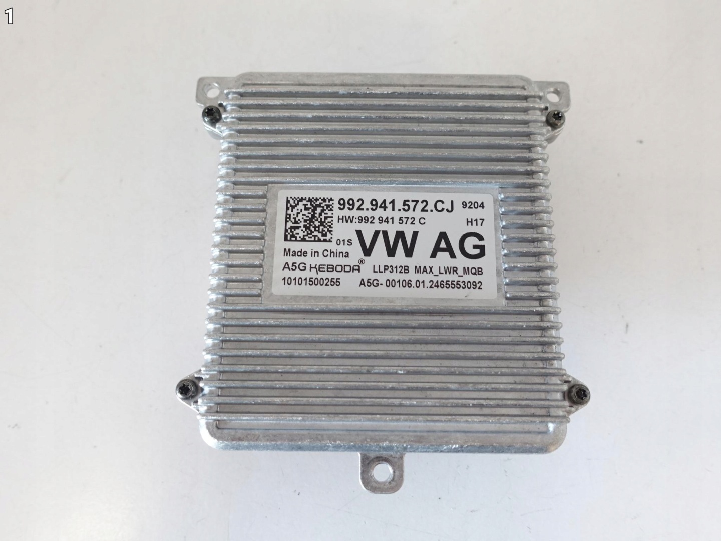 SKODA OCTAVIA IV 5E0 KAROQ 57A KODIAQ module control unit LED lights front