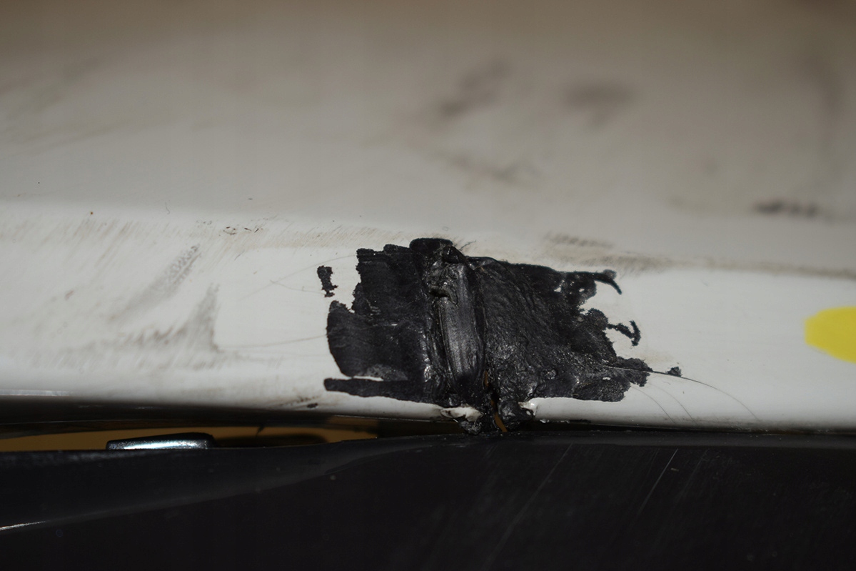 bumper rear rear part BMW X4 G02 m-packet