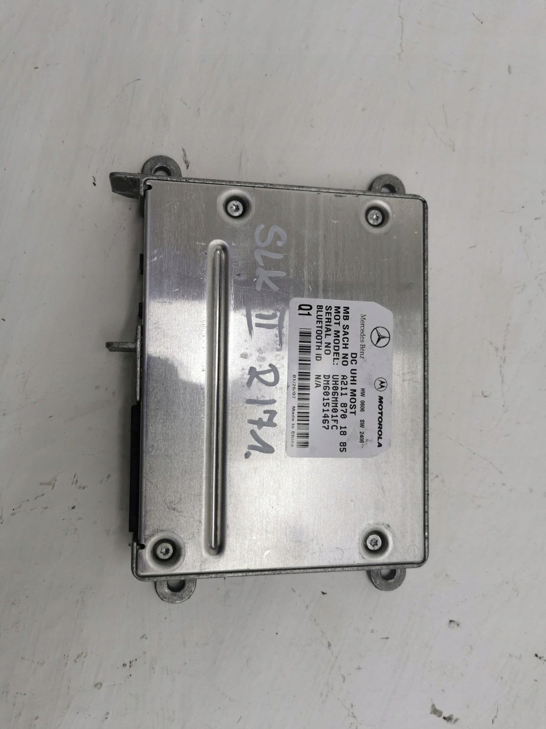 module BLUETOOTH MERCEDES SLK II R171 A2118701885