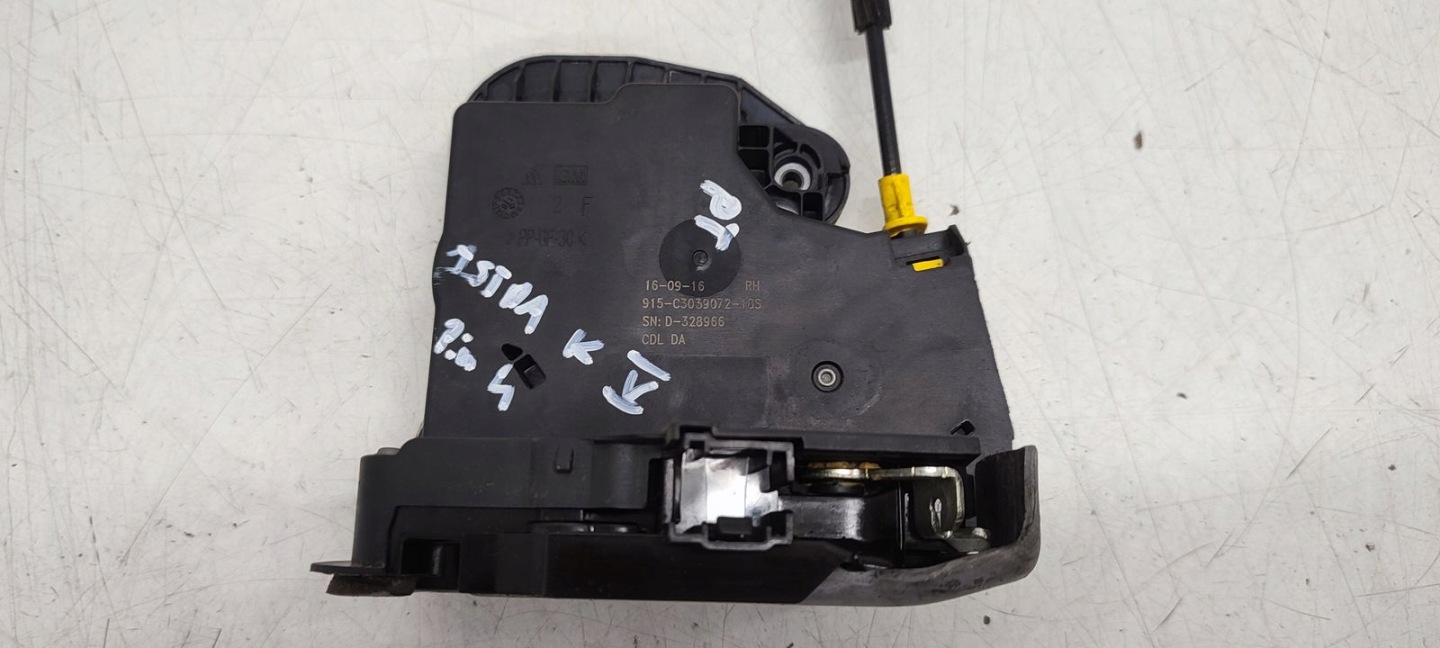 lock door rear part rear right Opel Astra K