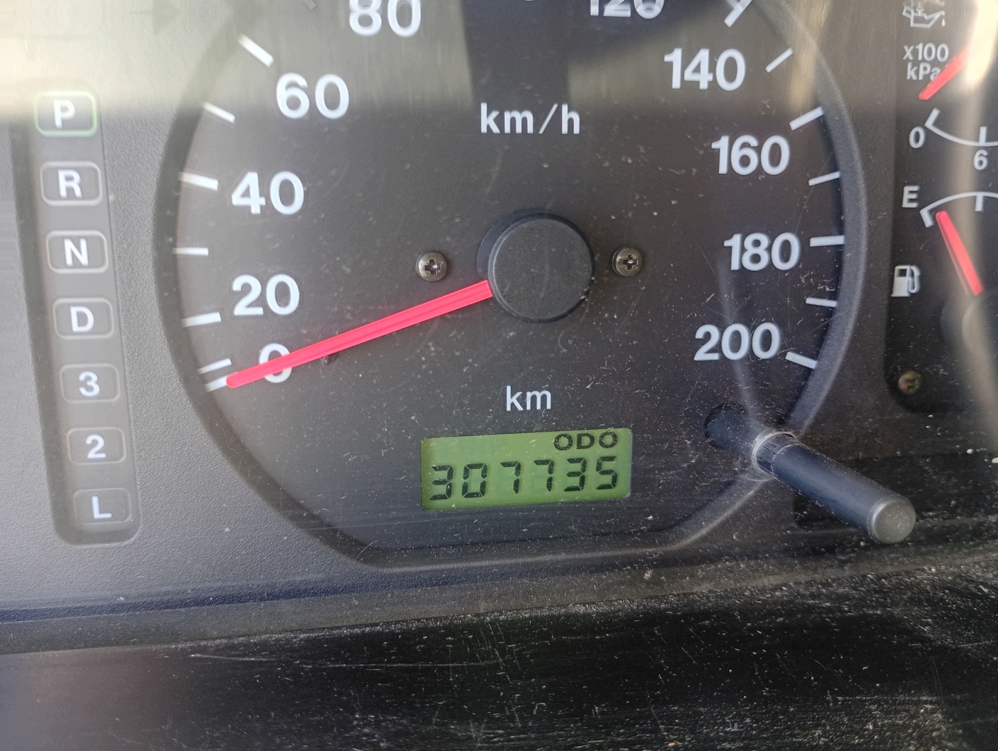 dials dials tachometer ISUZU TROOPER II 2 92-02 3.5 V6 307735km