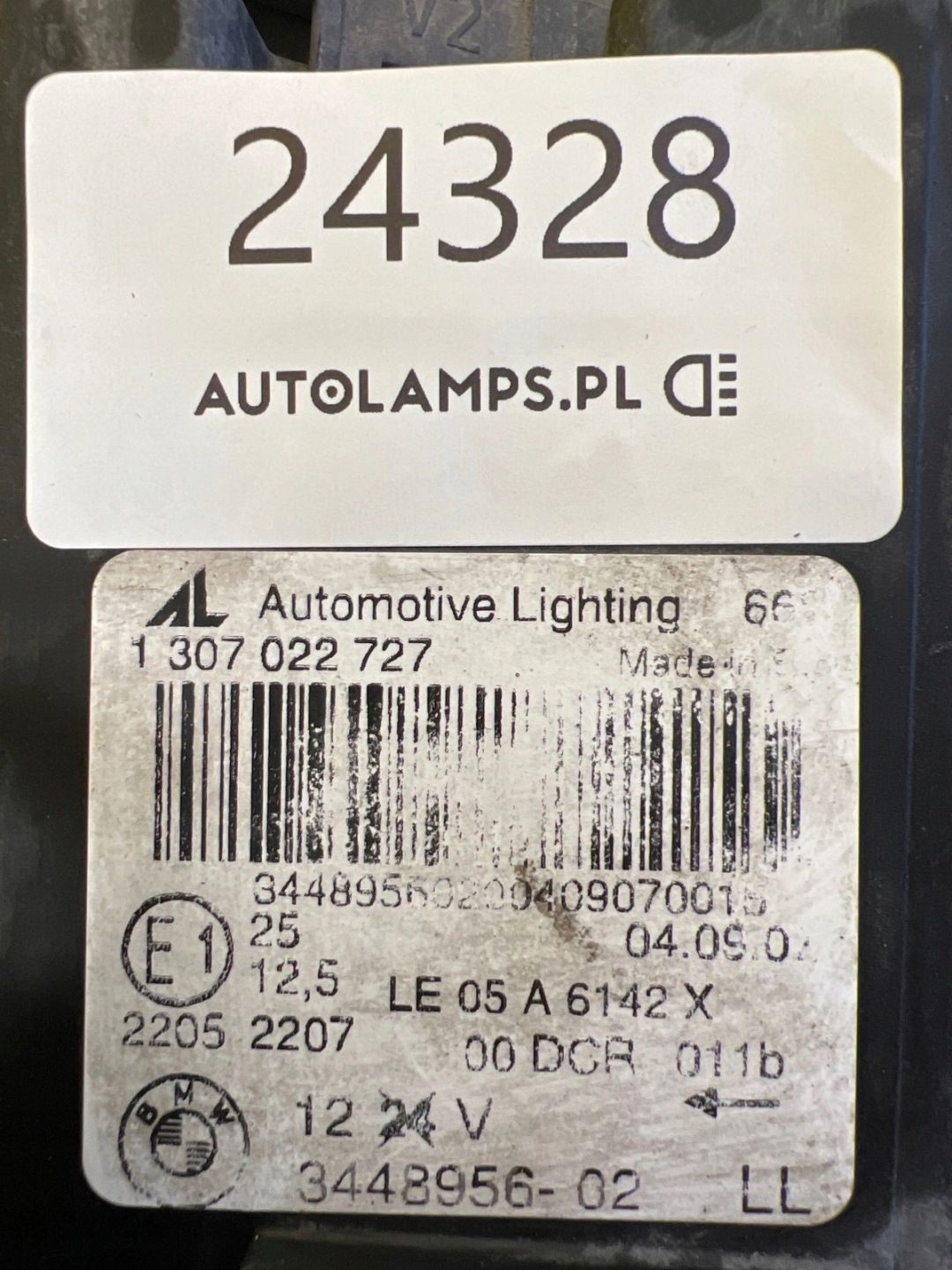 light right BMW X3 E83 Bi-Xenon Dynamic positioning complete