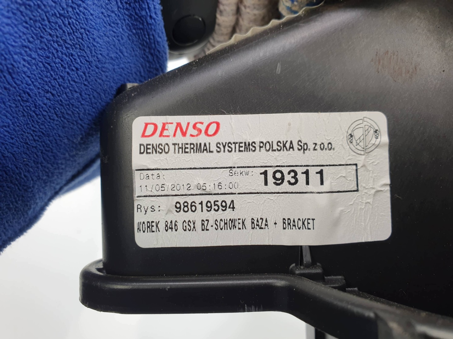 fan cab 98619594 LANCIA YPSILON
