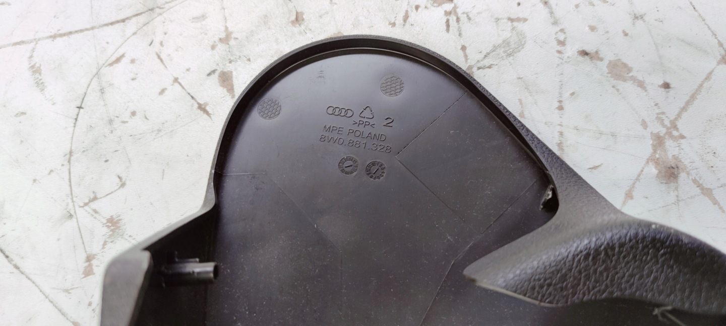 cover spoiler seat right AUDI A4 B9 8W0881328