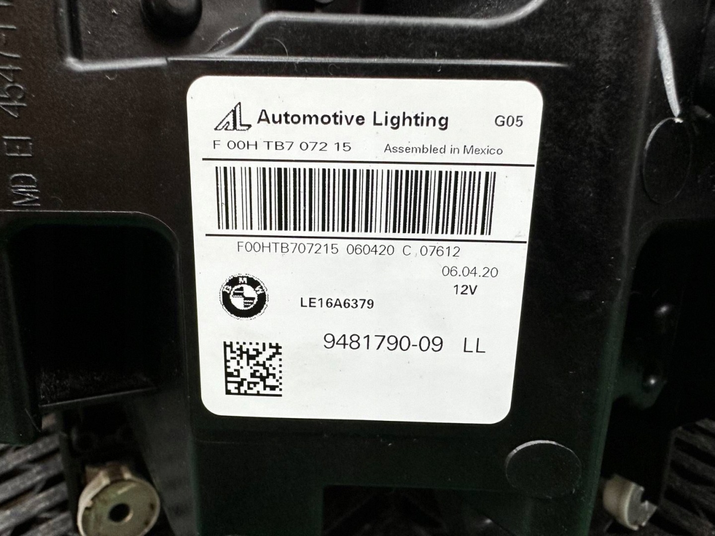 light front side right BMW X5 G05 LASER 9481790