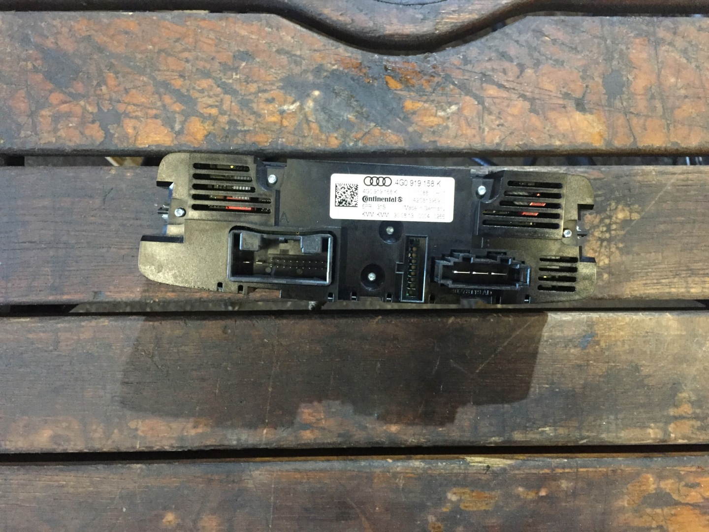 AUDI A6 C7 PANEL des lüfters klimaanlage heck 4G0919158K