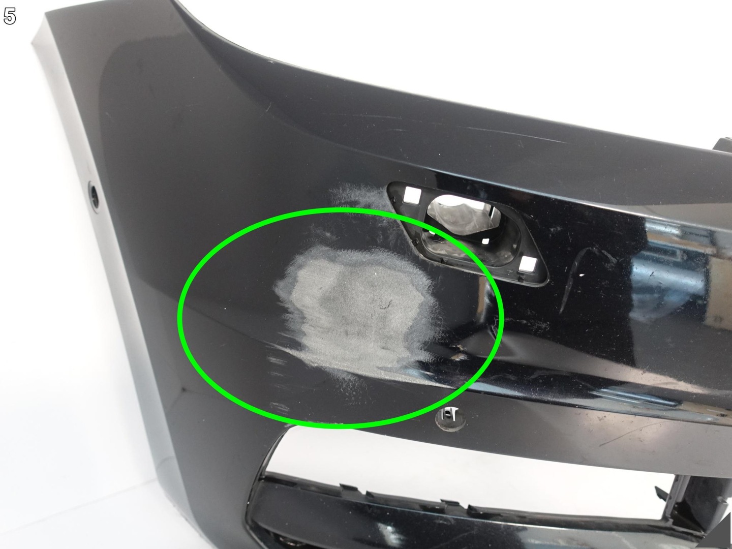 VW TOURAN II 5TA 15- bumper BUMPER front (6xPDC/washers) 5TA807221AL