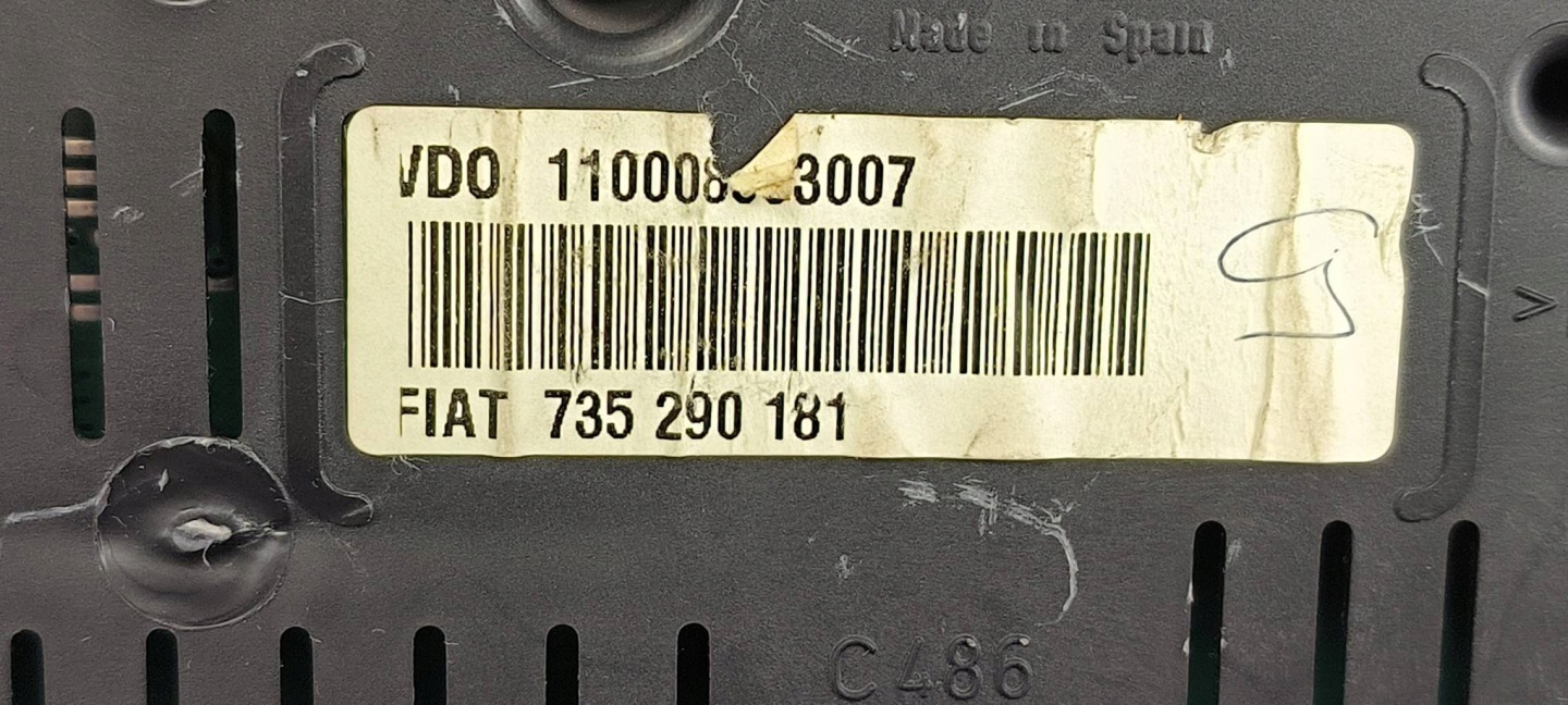 dials clock EU 735290181 ALFA ROMEO 147