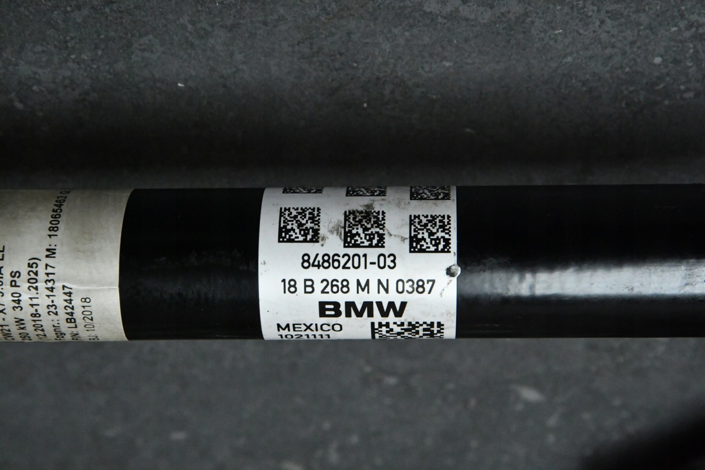 swing left front shock absorber left semi-axis left BMW X7 G07 13746km