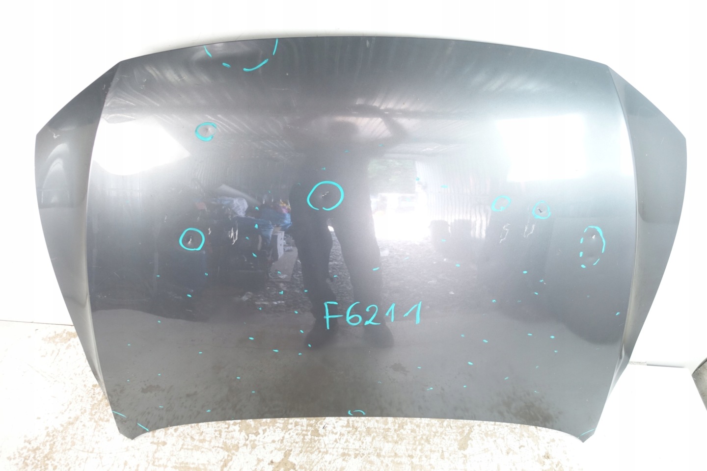 VW PASSAT B8 2014- Abdeckung motorhaube Hagel