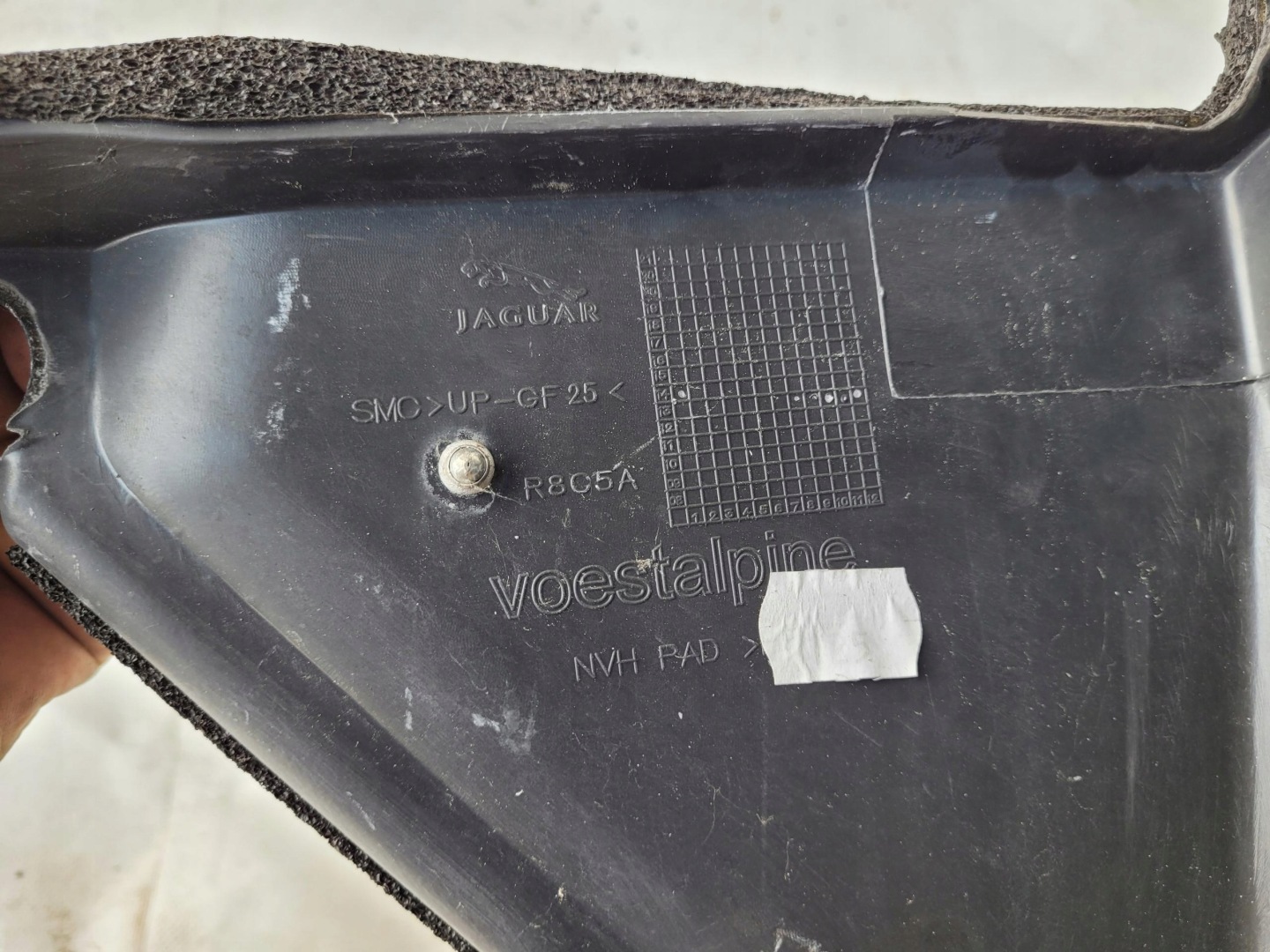 fedél a motrot hangszigetelő SCIANY JAGUAR XF 3.0D