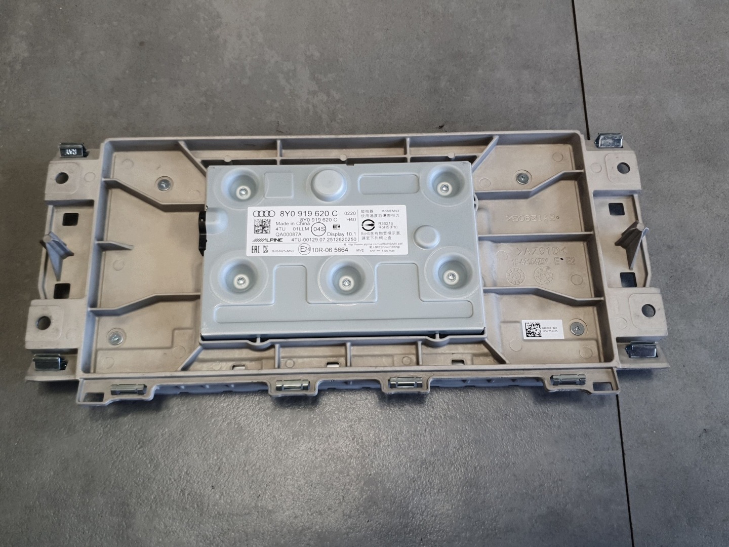 Audi A3 8Y ekran display monitor 8Y0919620C