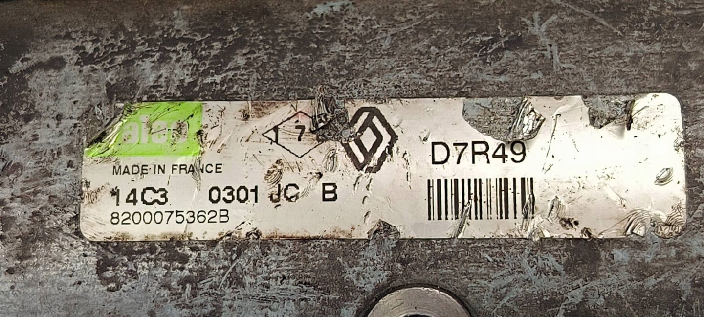 starter 8200075362B RENAULT MEGANE II