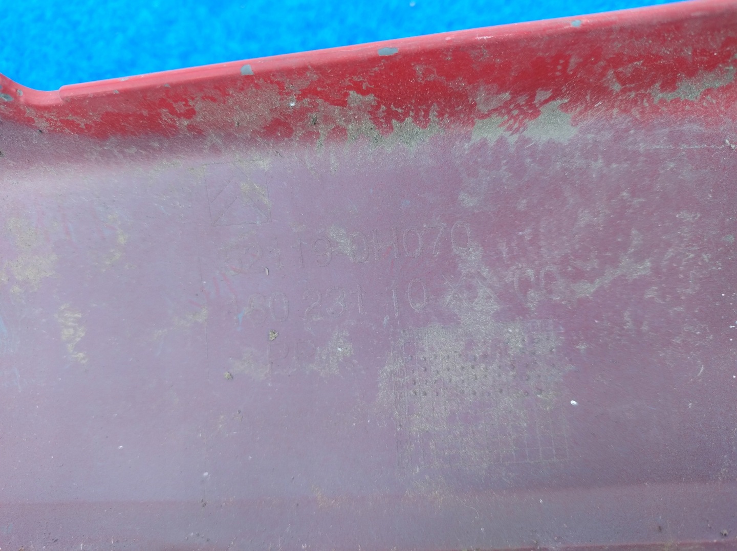 CITROEN C1 05-08 ROK bumper front 52119-0H070 ZB120