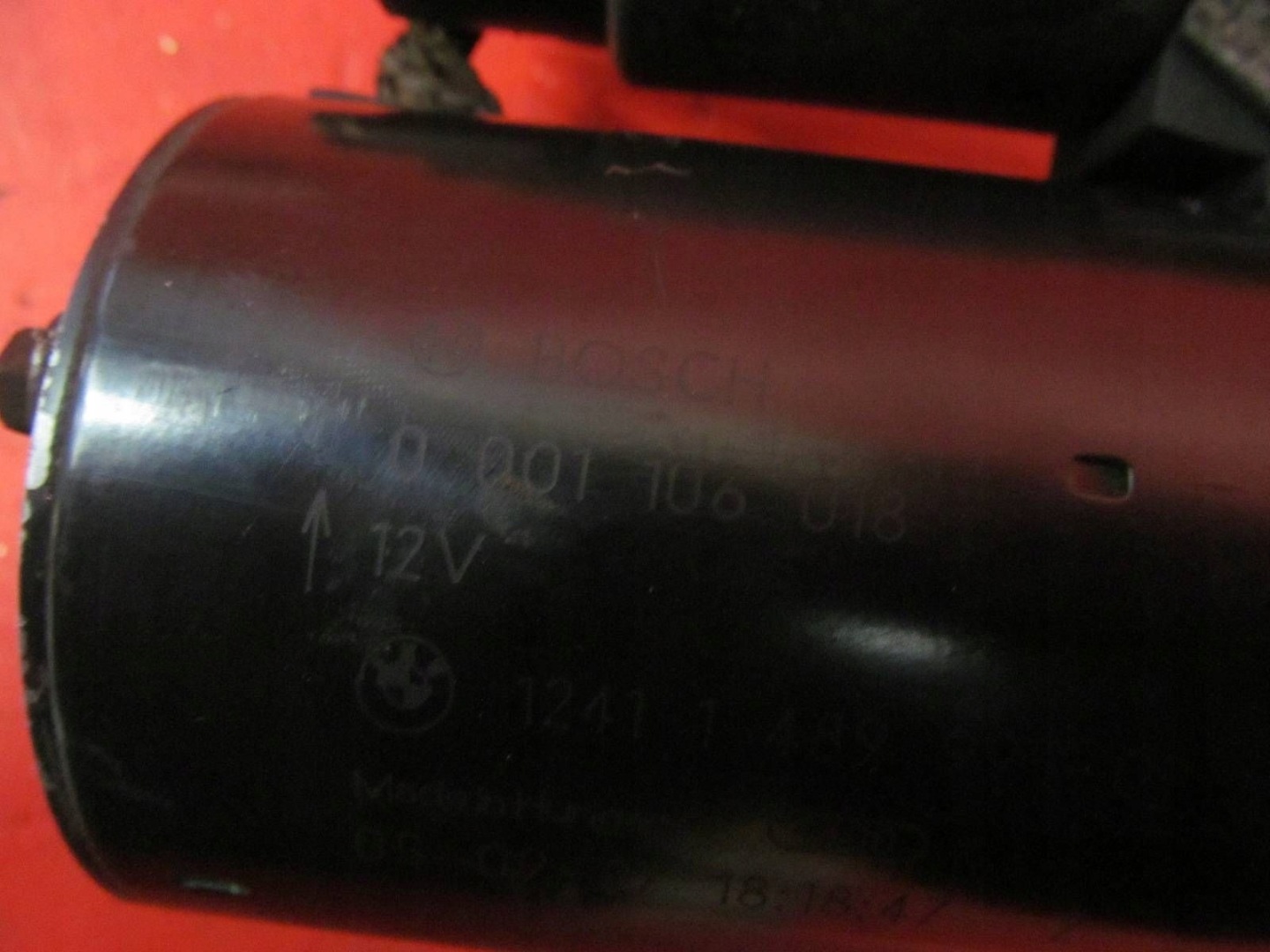 MINI ONE COOPER R50 1.6 16V W10B16A R52 R53 starter 1489995