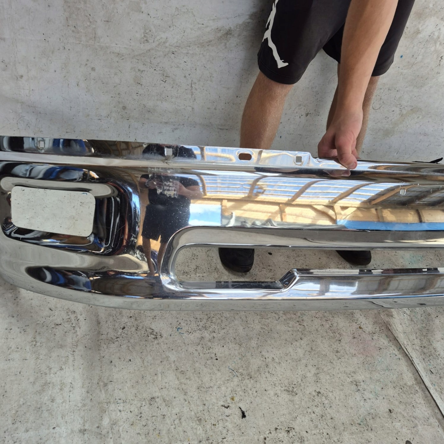 DODGE RAM IV 09- bumper front front