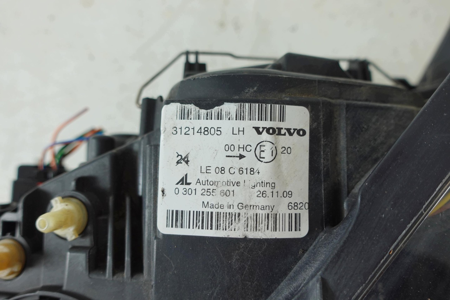 light left front left front VOLVO C30 LIFT 10-13 FL RHD UK ANGLIK 2010