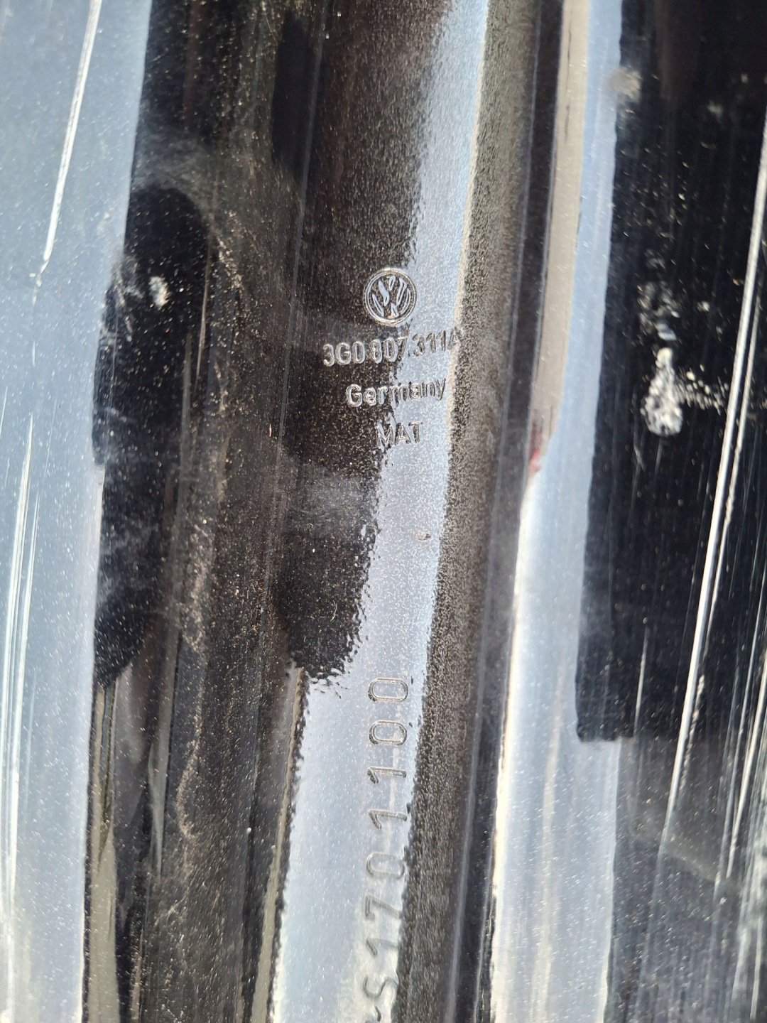 bumper support rear VW PASSAT B8 KOMBI 2014R->