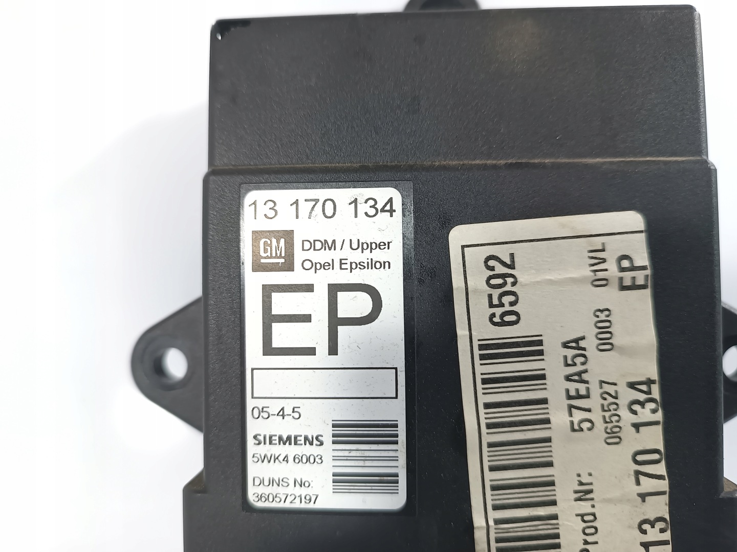 Opel Vectra C control unit module door of left OE 13170134EP